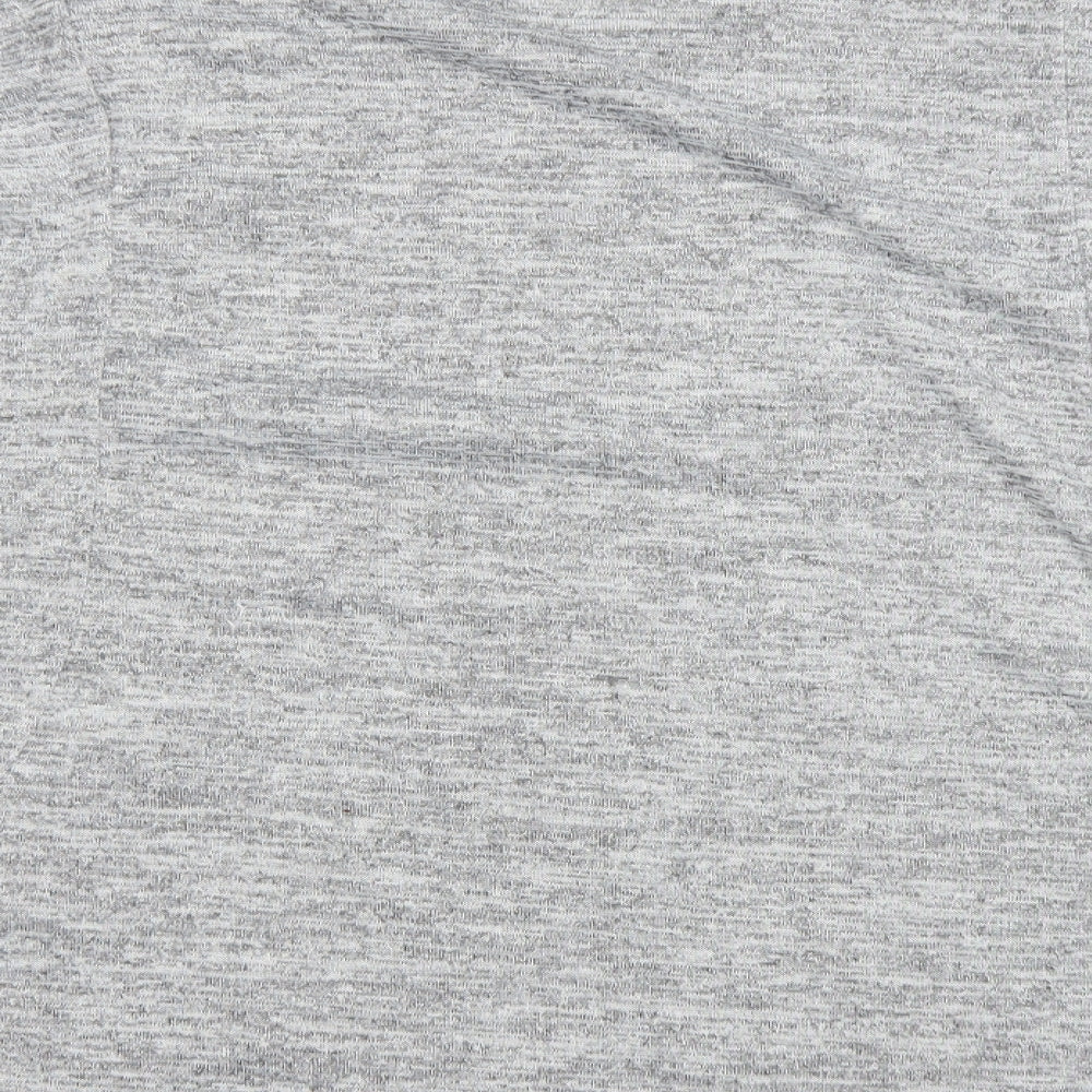 Debenhams Womens Grey Polyester Basic T-Shirt Size 20 Round Neck