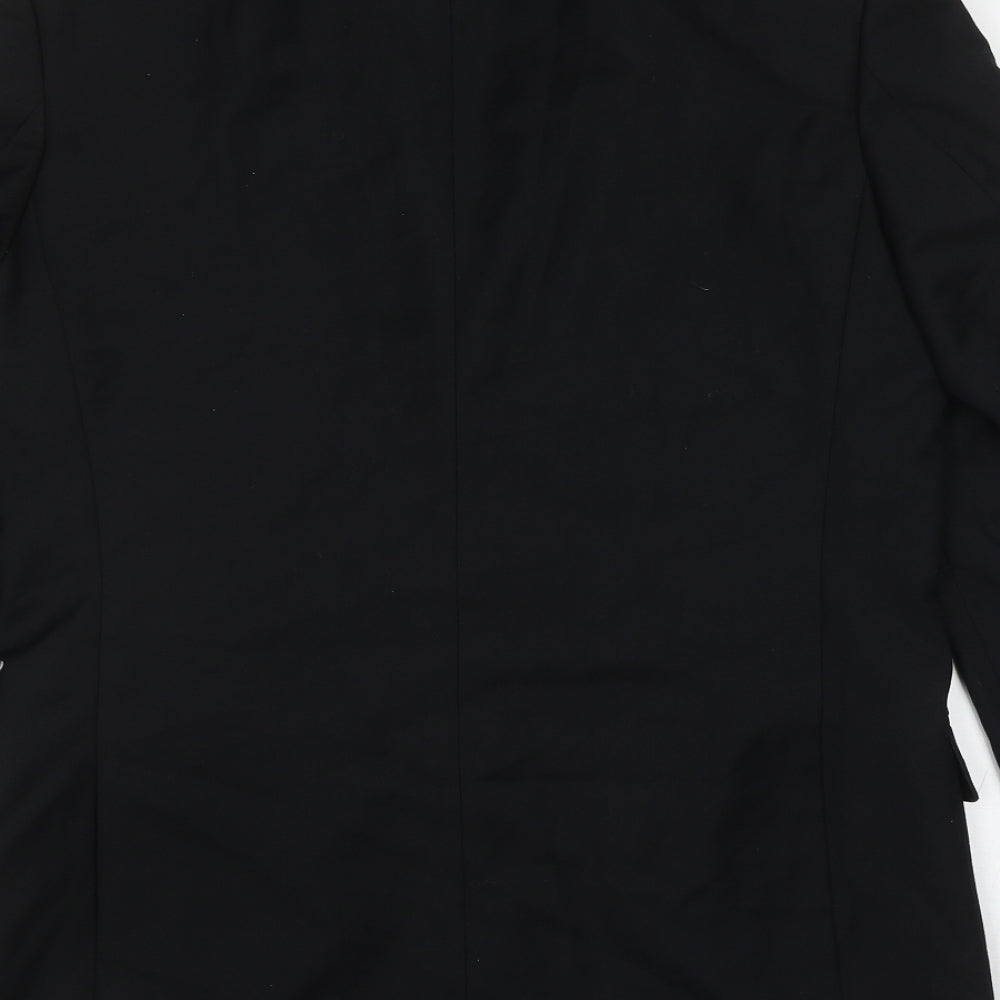 Burton Mens Black Polyester Jacket Suit Jacket Size L