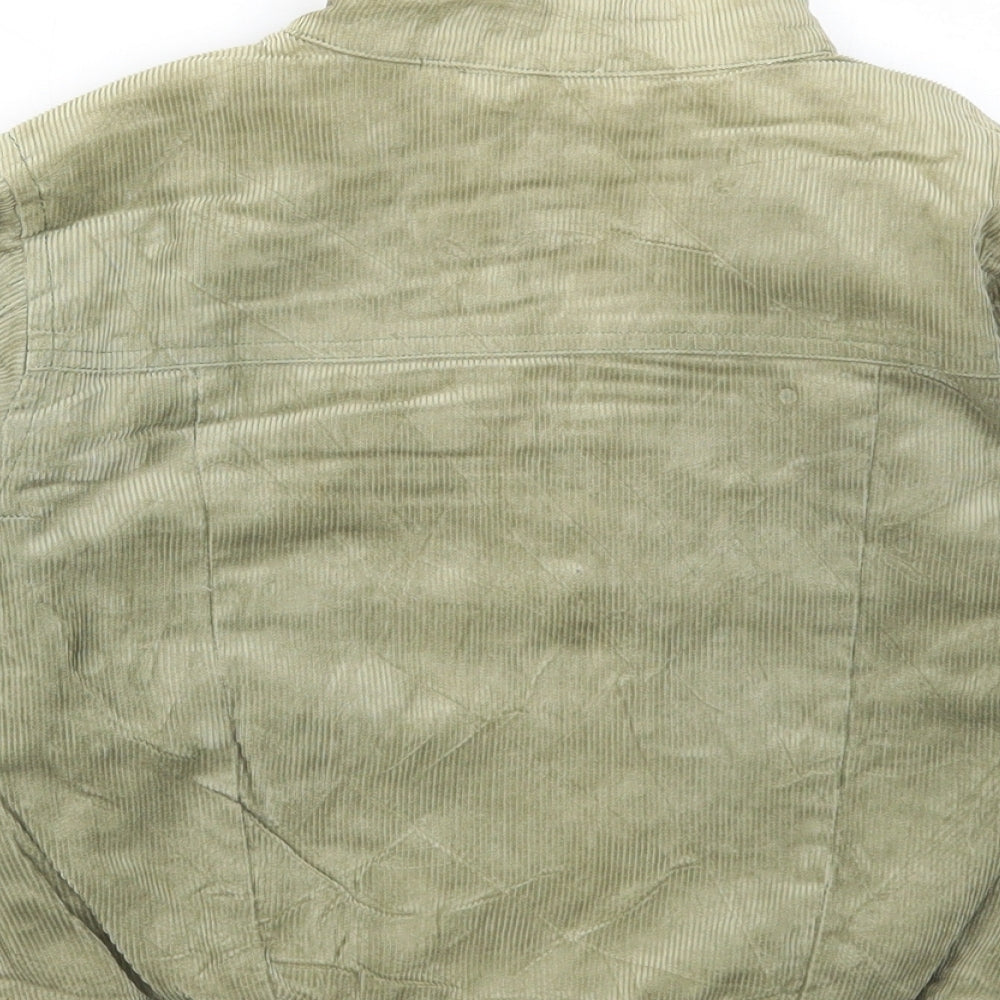 Gap Boys Green Jacket Size 5 Years Button