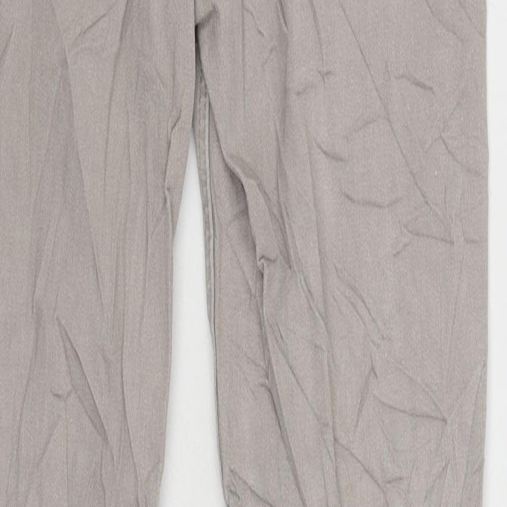 H&M Womens Beige Cotton Skinny Jeans Size 8 L30 in Regular Zip
