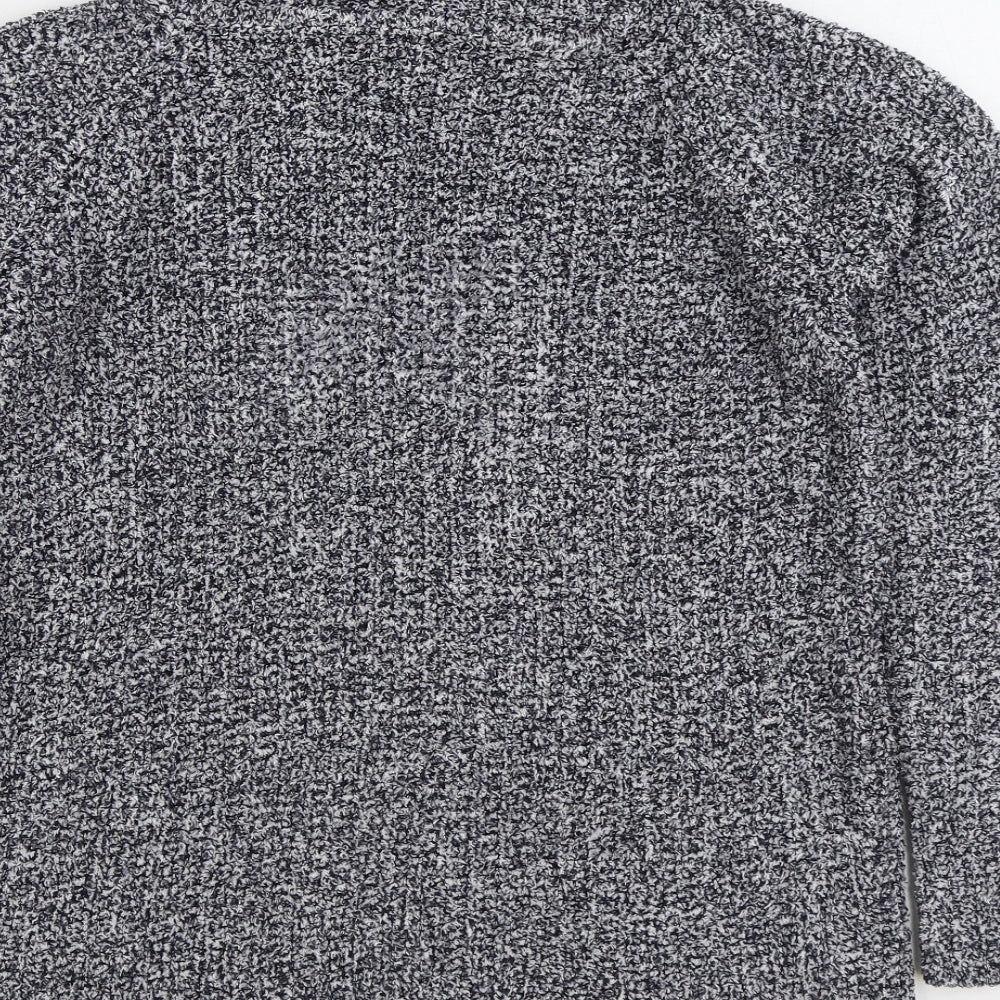 Atmosphere Womens Grey Roll Neck Viscose Pullover Jumper Size 6