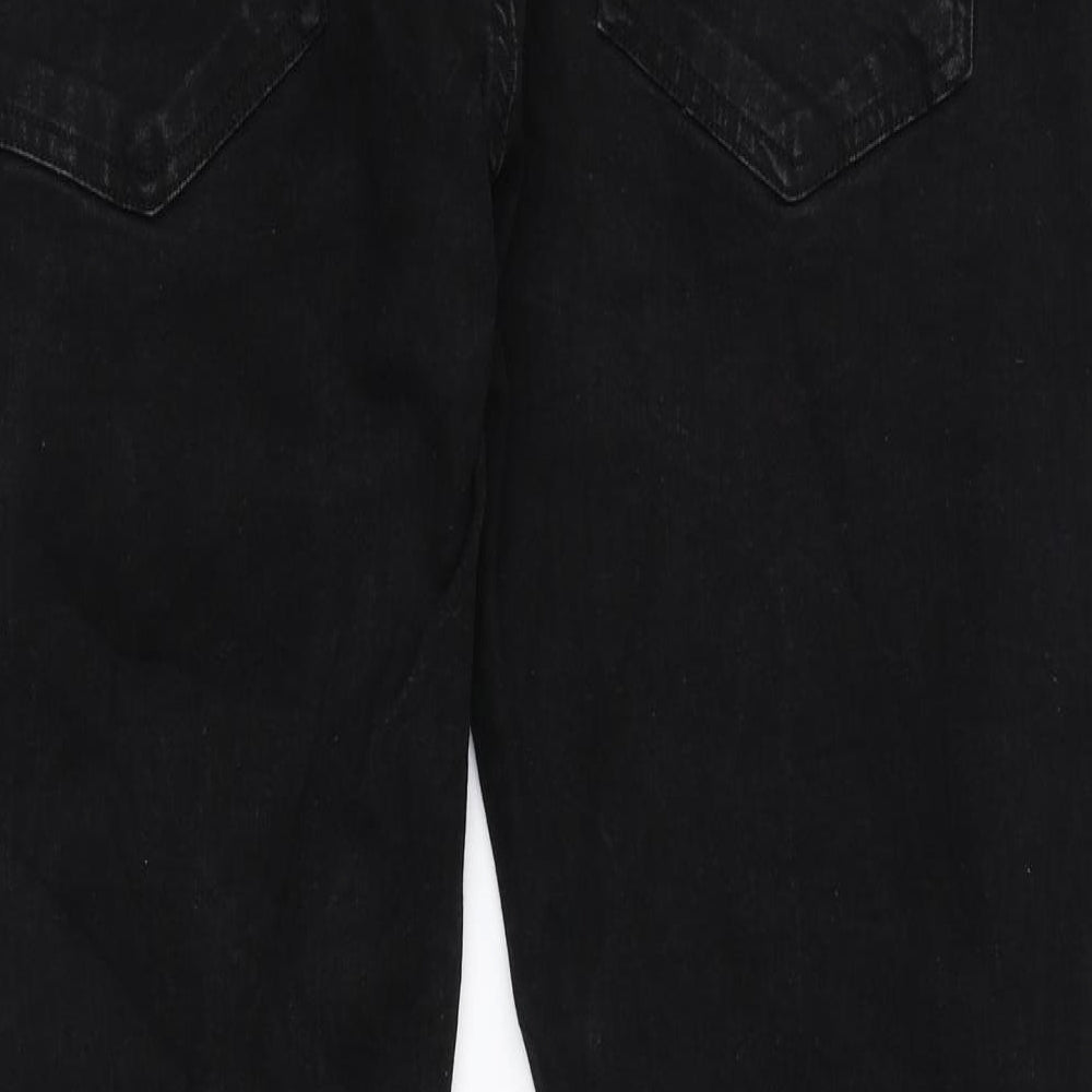 Easy Womens Black Cotton Skinny Jeans Size 36 in L34 in Regular Zip