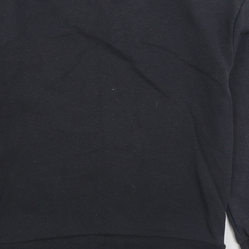 Primark Womens Grey Cotton Pullover Sweatshirt Size 4 Pullover - Have no regrets