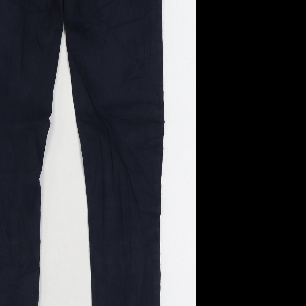 MNG Womens Blue Cotton Skinny Jeans Size 6 L30 in Regular Zip
