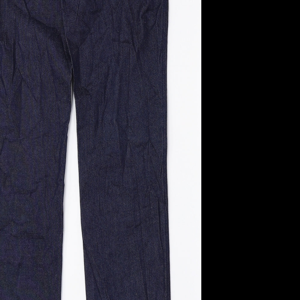 Preworn Womens Blue Cotton Tapered Jeans Size XL L29.5 in Regular