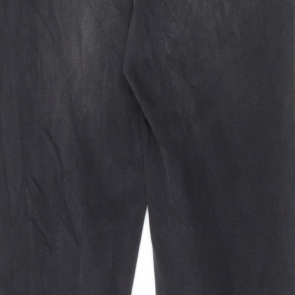 Marks and Spencer Womens Black Cotton Skinny Jeans Size 8 L30 in Regular Button
