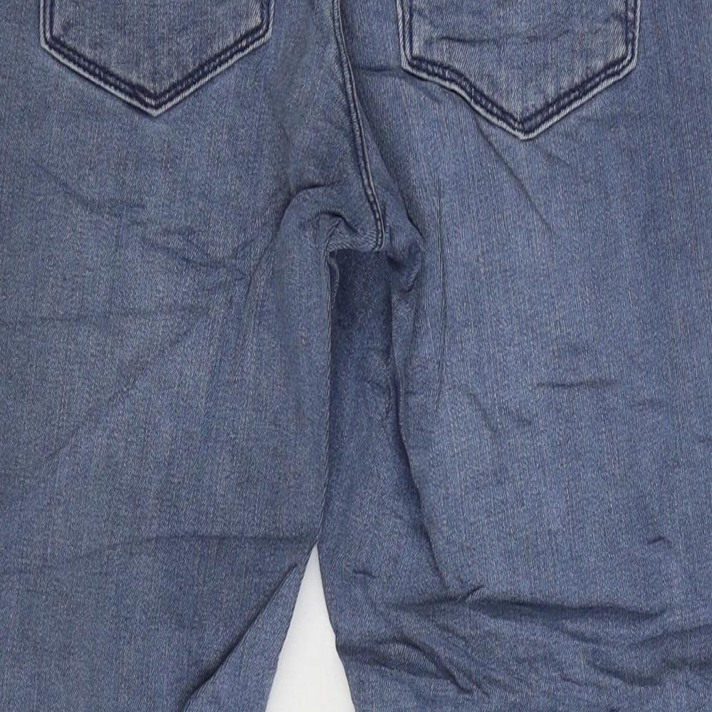 ASOS Womens Blue Cotton Skinny Jeans Size 26 in L28 in Regular