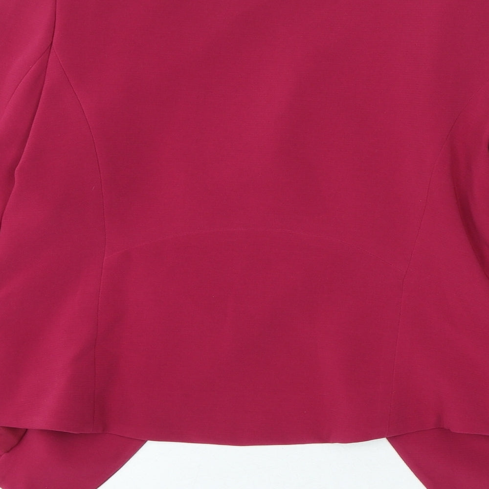 Papaya Womens Purple Jacket Size 12 - Shoulder Pads