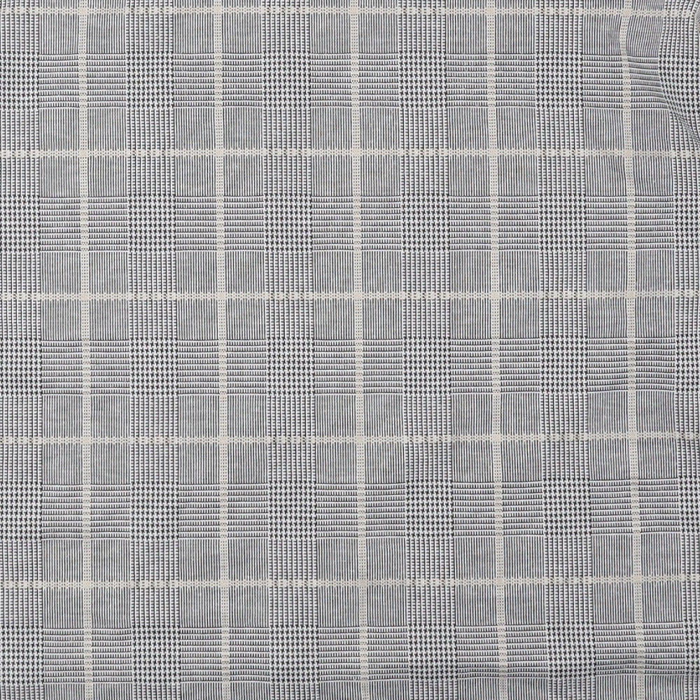 Primark Womens Grey Plaid Polyester Pullover Sweatshirt Size S Pullover