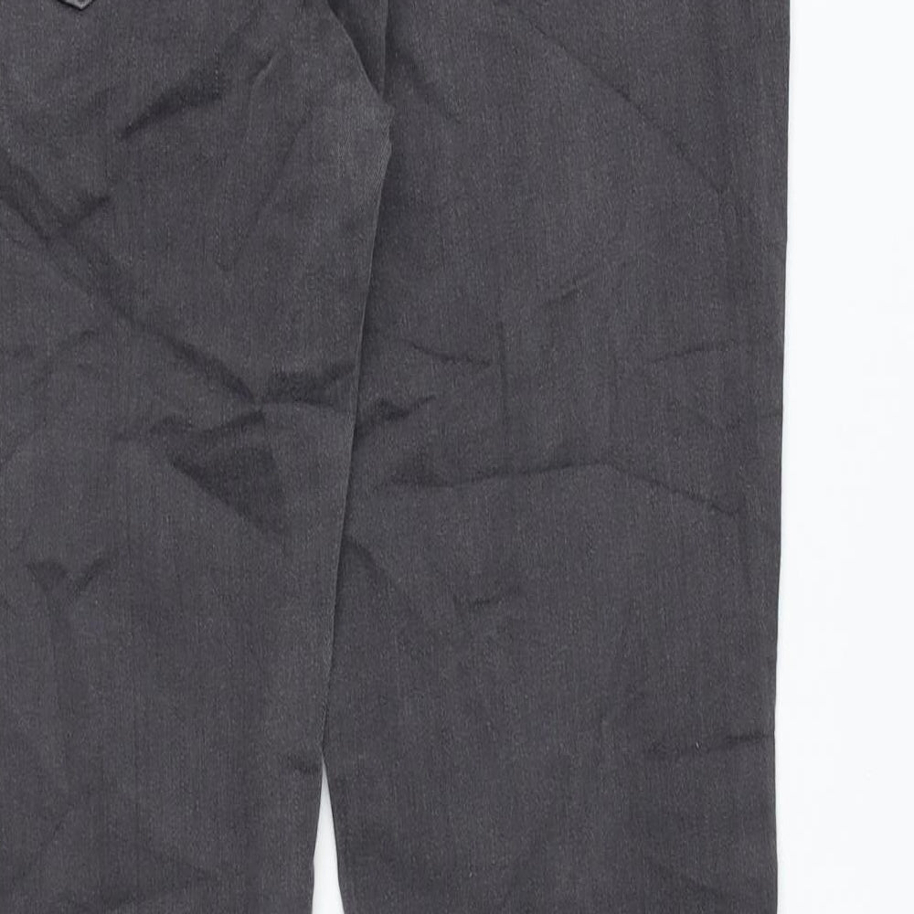 Yes Yes Womens Grey Cotton Skinny Jeans Size 12 L27 in Regular Zip