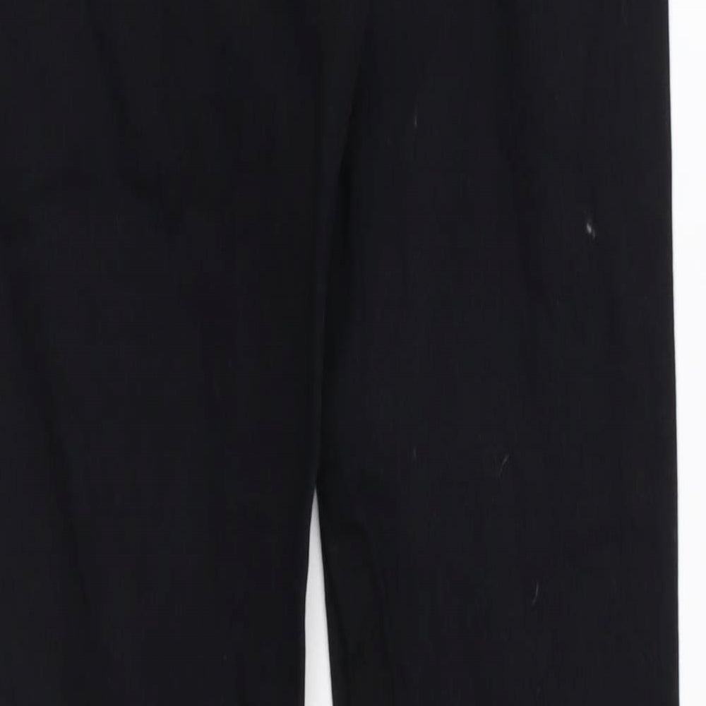 H&M Womens Black Cotton Skinny Jeans Size 6 L29 in Regular Zip