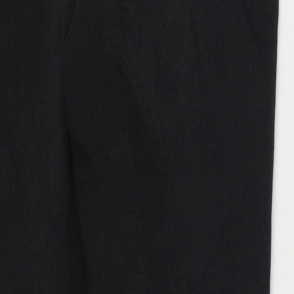 Marks & Spencer Womens Black Cotton Skinny Jeans Size 10 L27 in Regular Zip