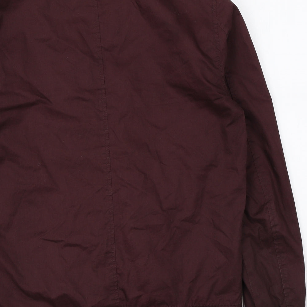 Burton Mens Purple Jacket Size M Zip