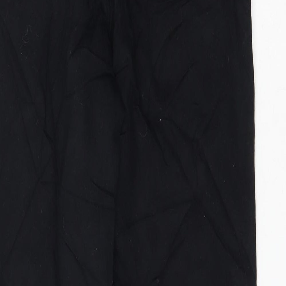 H&M Womens Black Cotton Skinny Jeans Size 8 L28 in Regular Zip