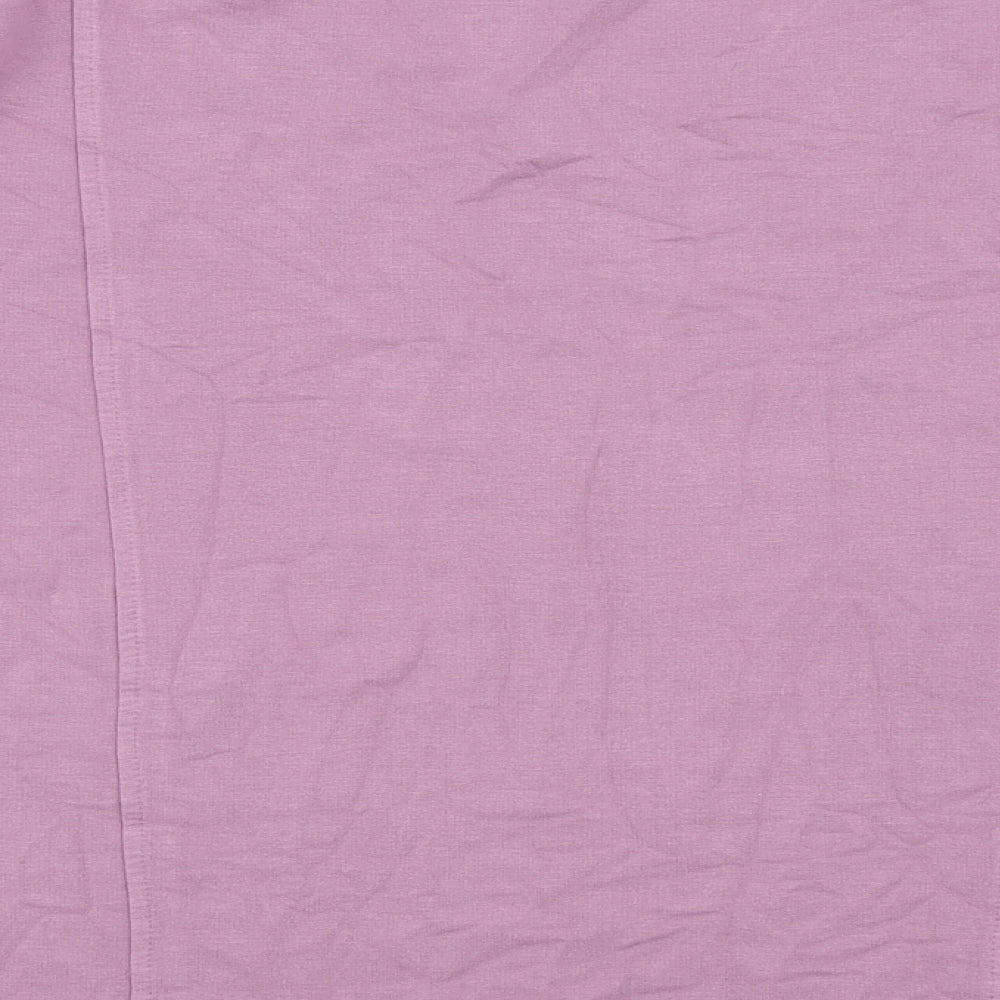 Papaya Womens Purple Polyester Pullover Sweatshirt Size M Pullover