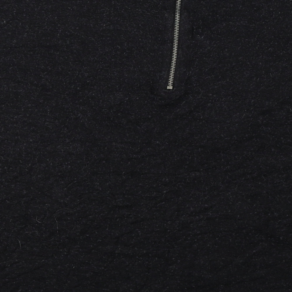 Atmosphere Womens Black High Neck Polyester Pullover Jumper Size 18
