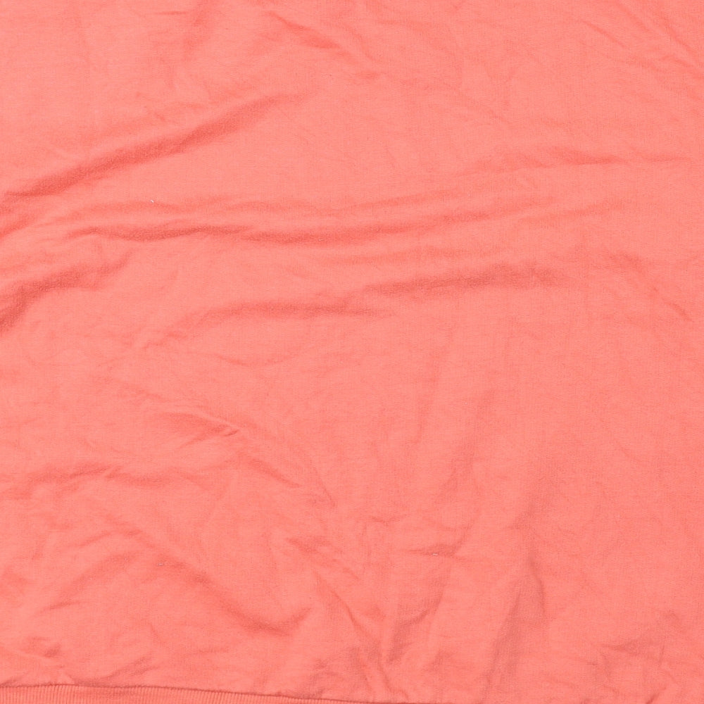PEP&CO Womens Pink Cotton Pullover Sweatshirt Size M Pullover