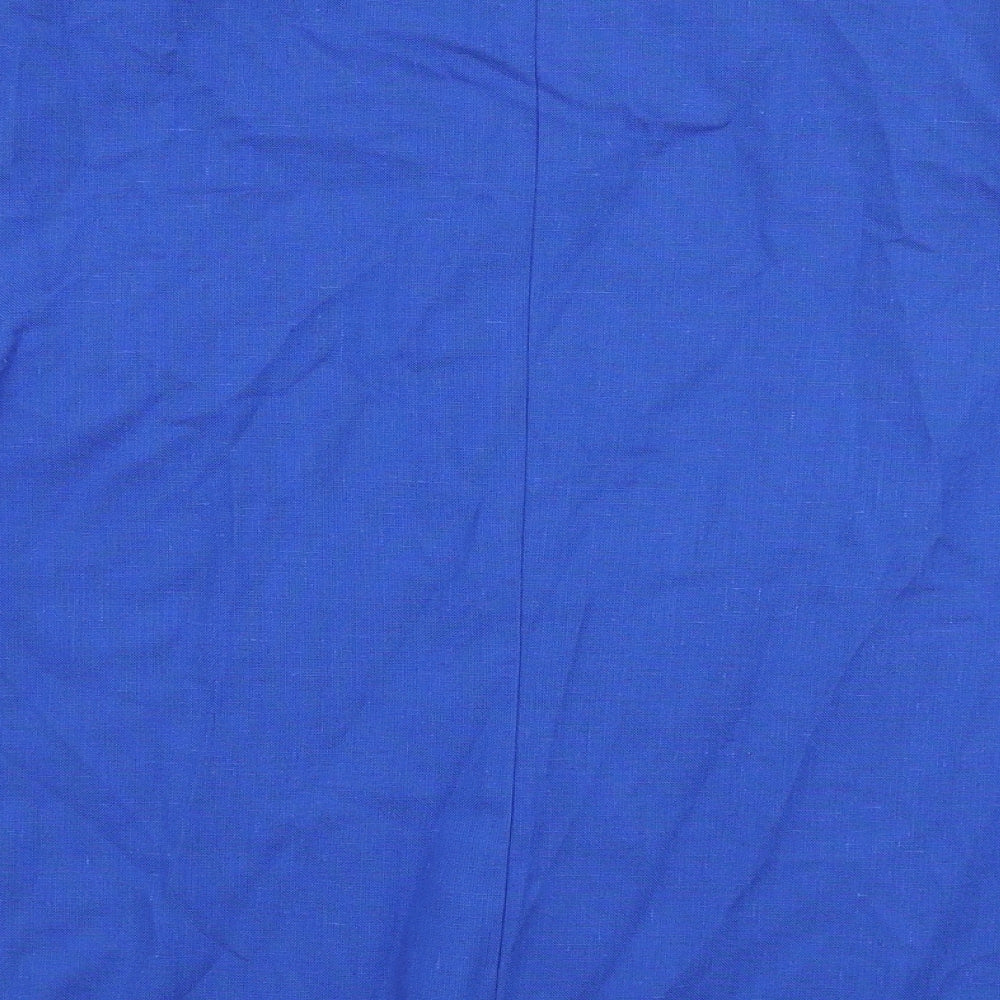 Gordon Wyatt Womens Blue Jacket Blazer Size 16 Button