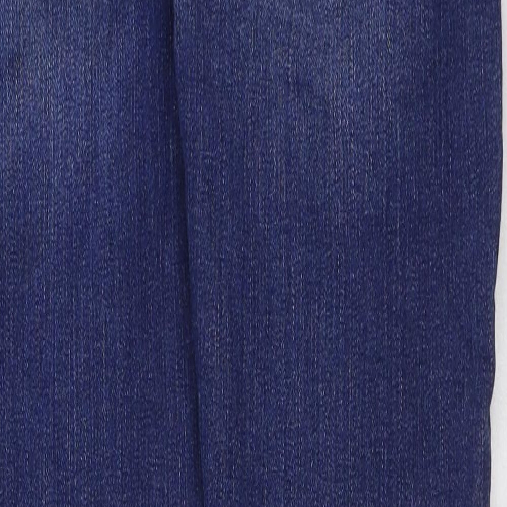 Gap Womens Blue Cotton Skinny Jeans Size 26 in L28 in Regular Button
