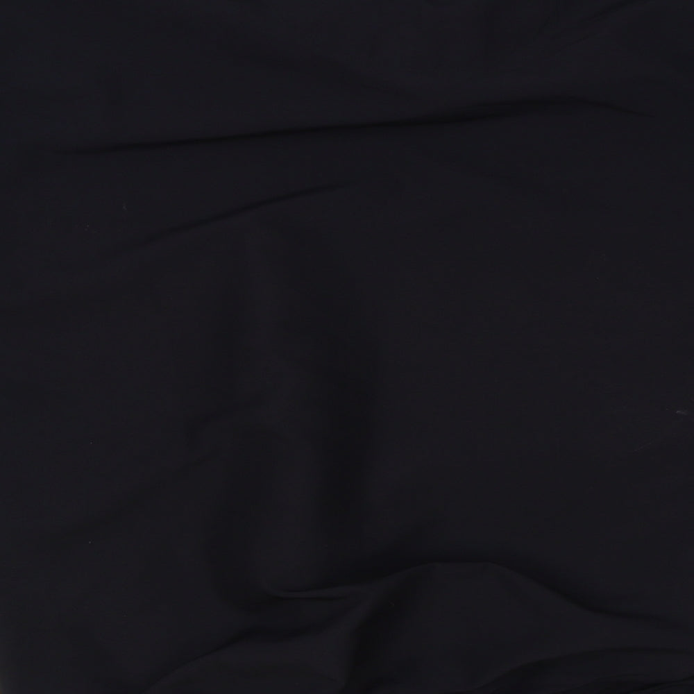 Ping Collection Womens Black Polyester Pullover Sweatshirt Size S Pullover