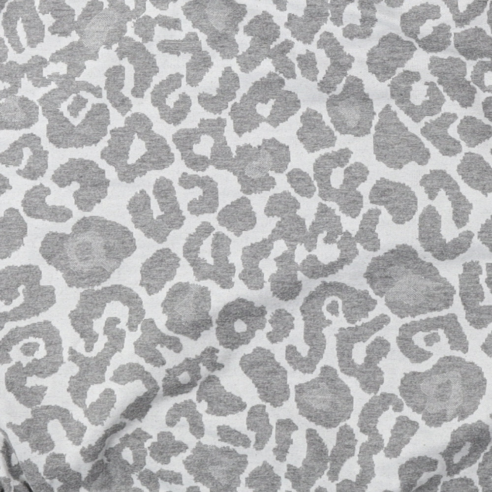 Matalan Womens Green Animal Print Polyester Pullover Sweatshirt Size S Drawstring - Cheetah Print