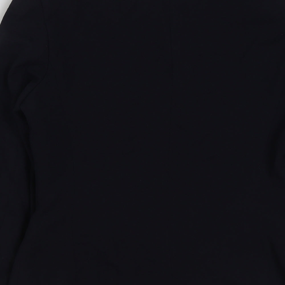 NEXT Womens Blue Jacket Blazer Size 10 Button