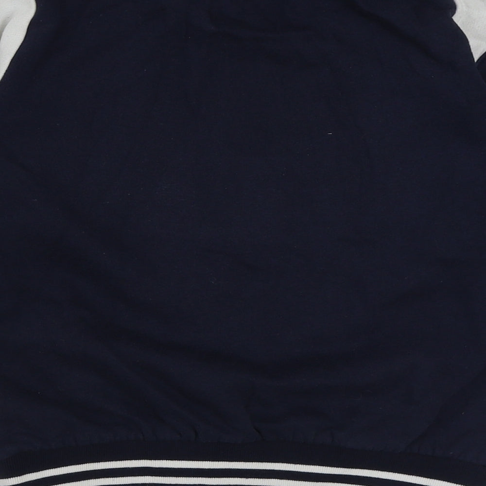 Very Boys Multicoloured Colourblock Cotton Pullover Sweatshirt Size 10 Years Pullover - What ever