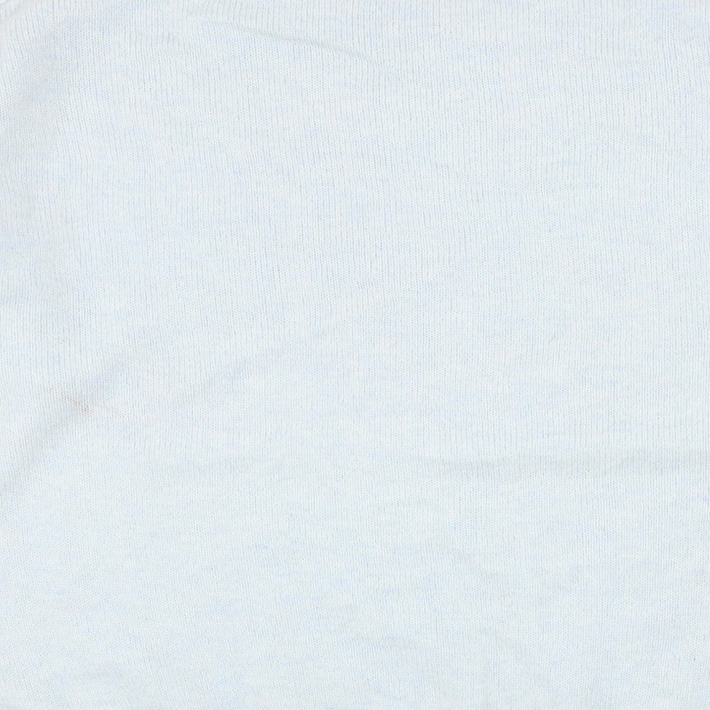 ASOS Womens Blue Round Neck Nylon Pullover Jumper Size S