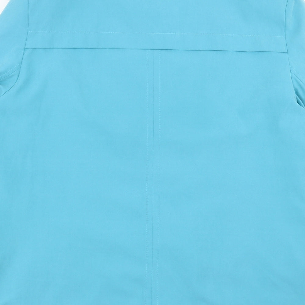 EWM Womens Blue Jacket Size 18 Button