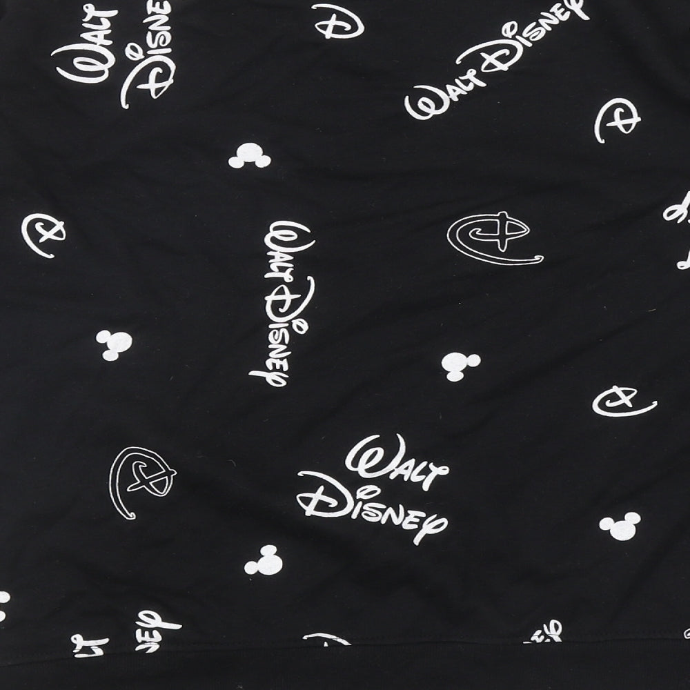 Primark Womens Blue Geometric Cotton Pullover Sweatshirt Size XS Pullover - Disney