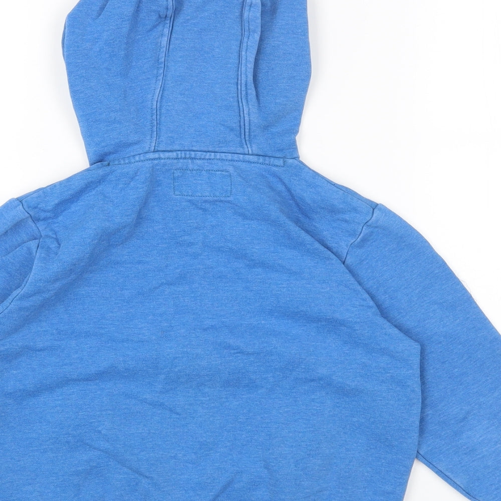 Next Boys Blue Jacket Size 6 Years Zip