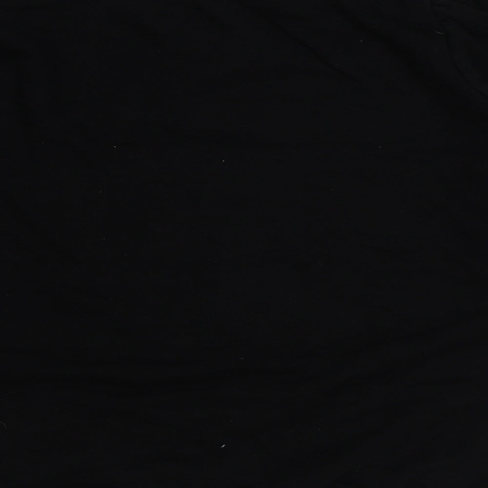 Papaya Womens Black Polyester Pullover Sweatshirt Size 12 Pullover