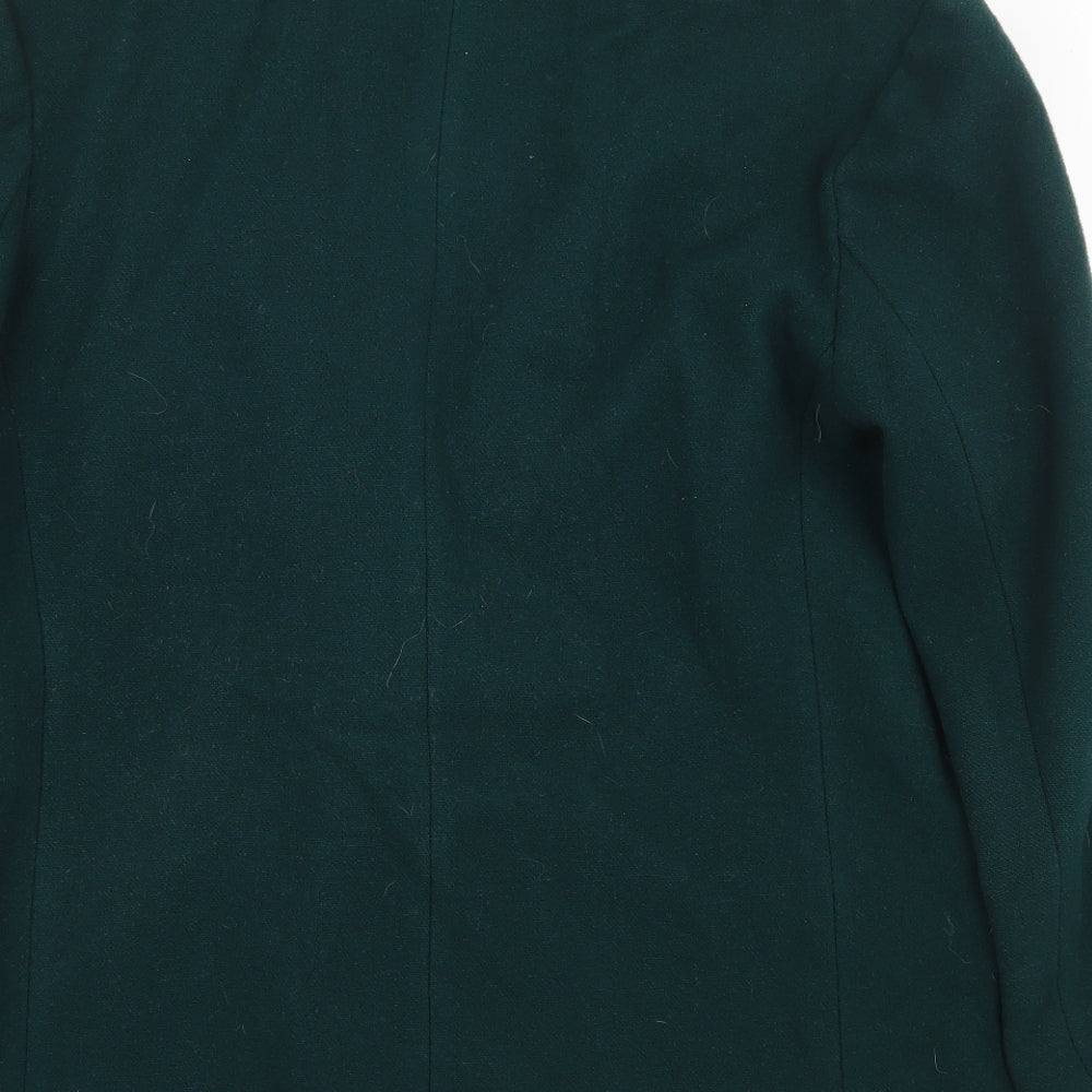 House of Fraser Womens Green Jacket Size 12 Button