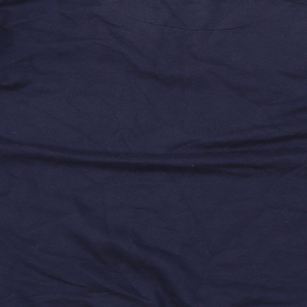 Boohoo Mens Blue Polyester Pullover Sweatshirt Size M