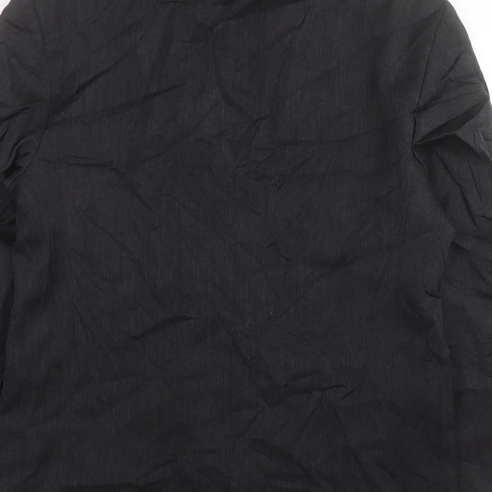 Horne Brothers Mens Grey Polyester Jacket Suit Jacket Size 42