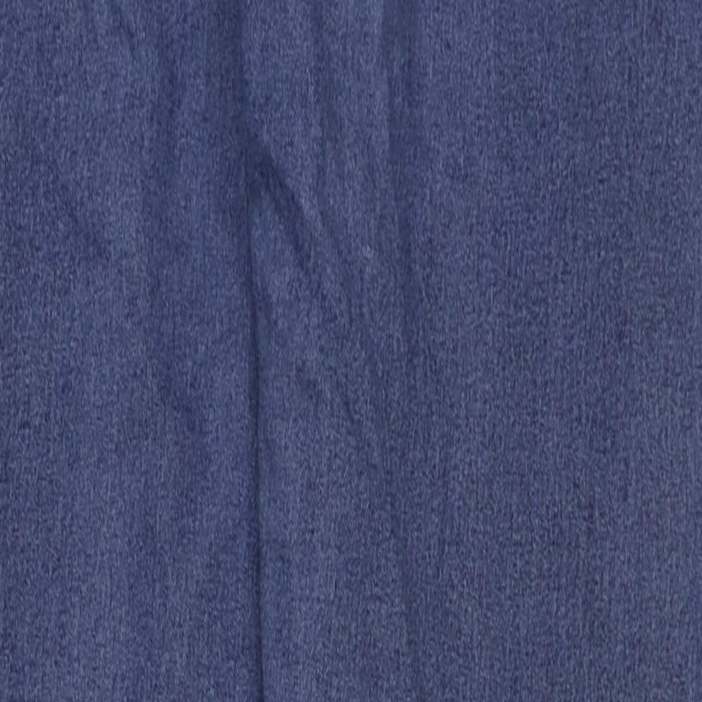 Preworn Womens Blue Cotton Jegging Jeans Size 26 in L28 in Regular
