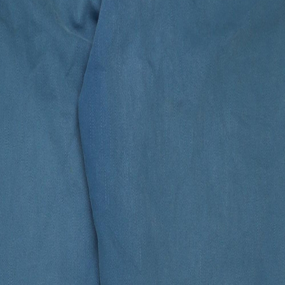 Epilogue Womens Blue Cotton Trousers Size 14 L28 in Regular