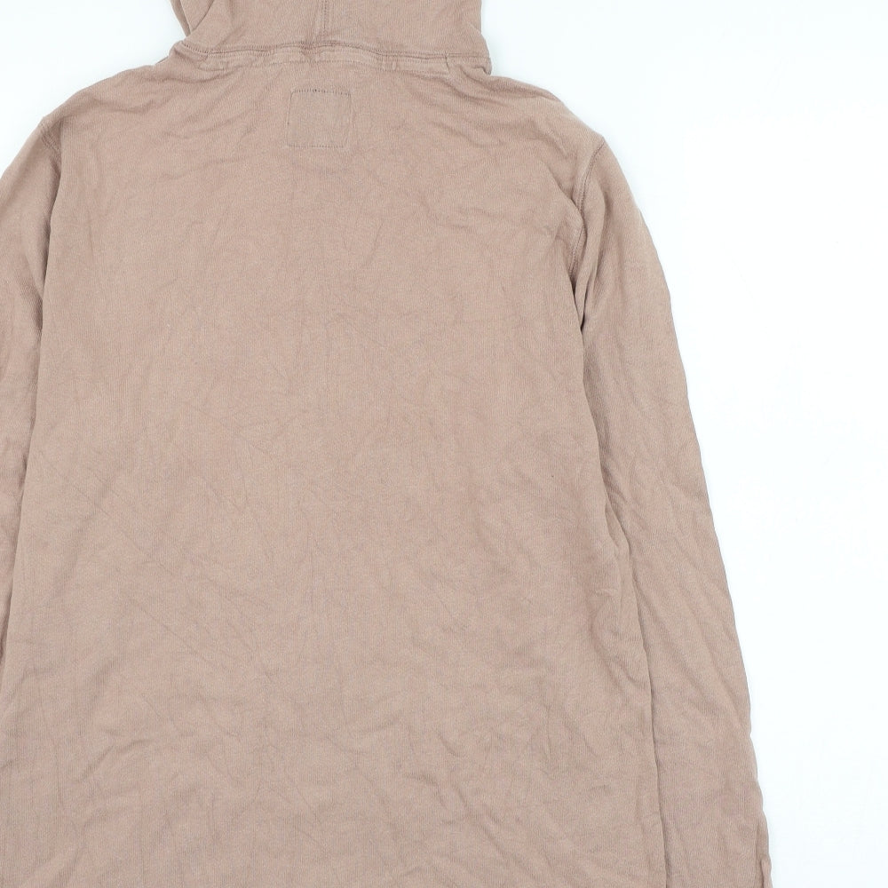 abercr Womens Pink Cotton Pullover Hoodie Size M Pullover