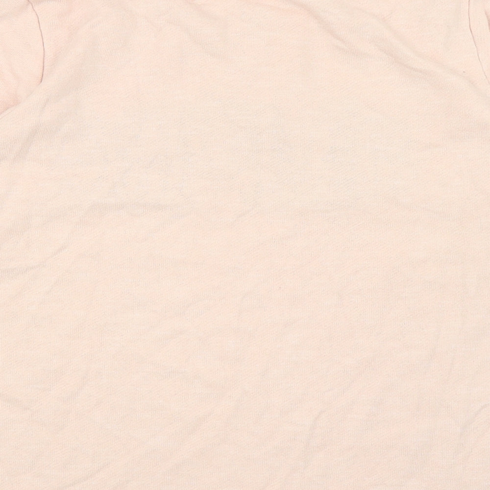 WULI : LUU Womens Orange Cotton Pullover Sweatshirt Size M Pullover - Amore