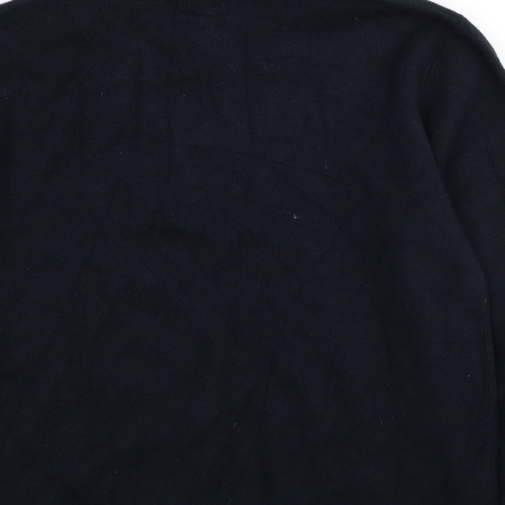 NEXT Womens Blue Viscose Pullover Sweatshirt Size 14 Pullover