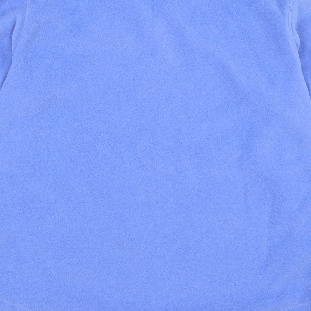 George Womens Purple Polyester Pullover Sweatshirt Size M Pullover - V-Neck