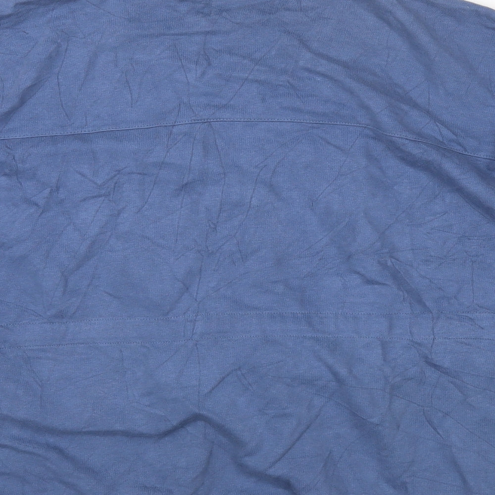 NEXT Womens Blue Jacket Coatigan Size 16 Zip