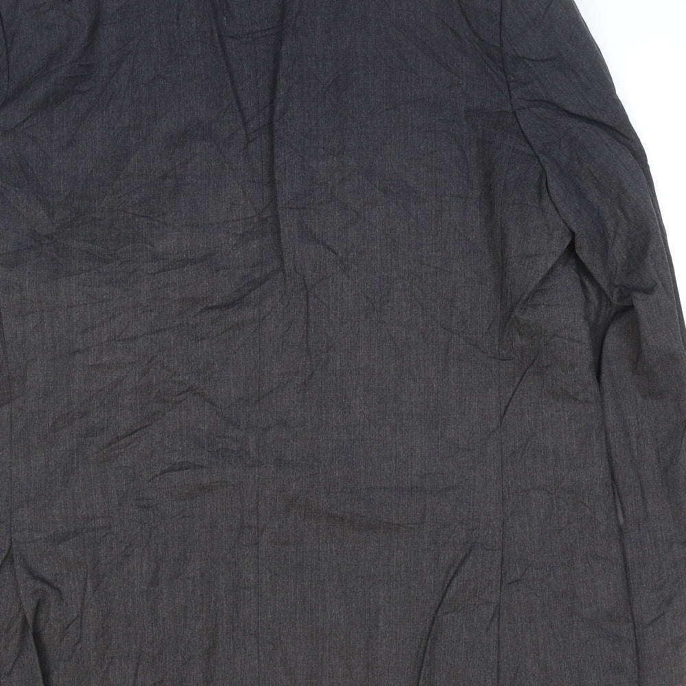 Marks & Spencer Mens Grey Wool Jacket Suit Jacket Size 46