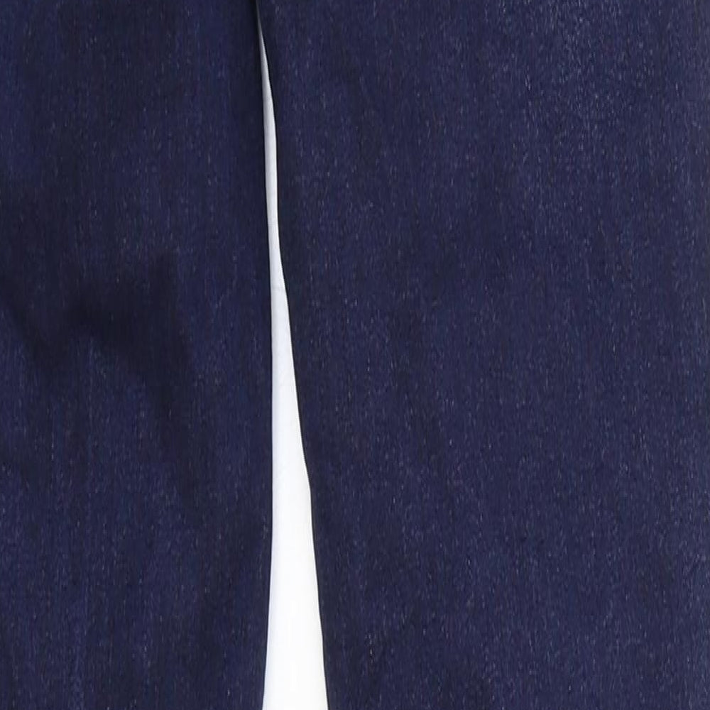 Waredenim Womens Blue Cotton Skinny Jeans Size 6 L31 in Regular Zip