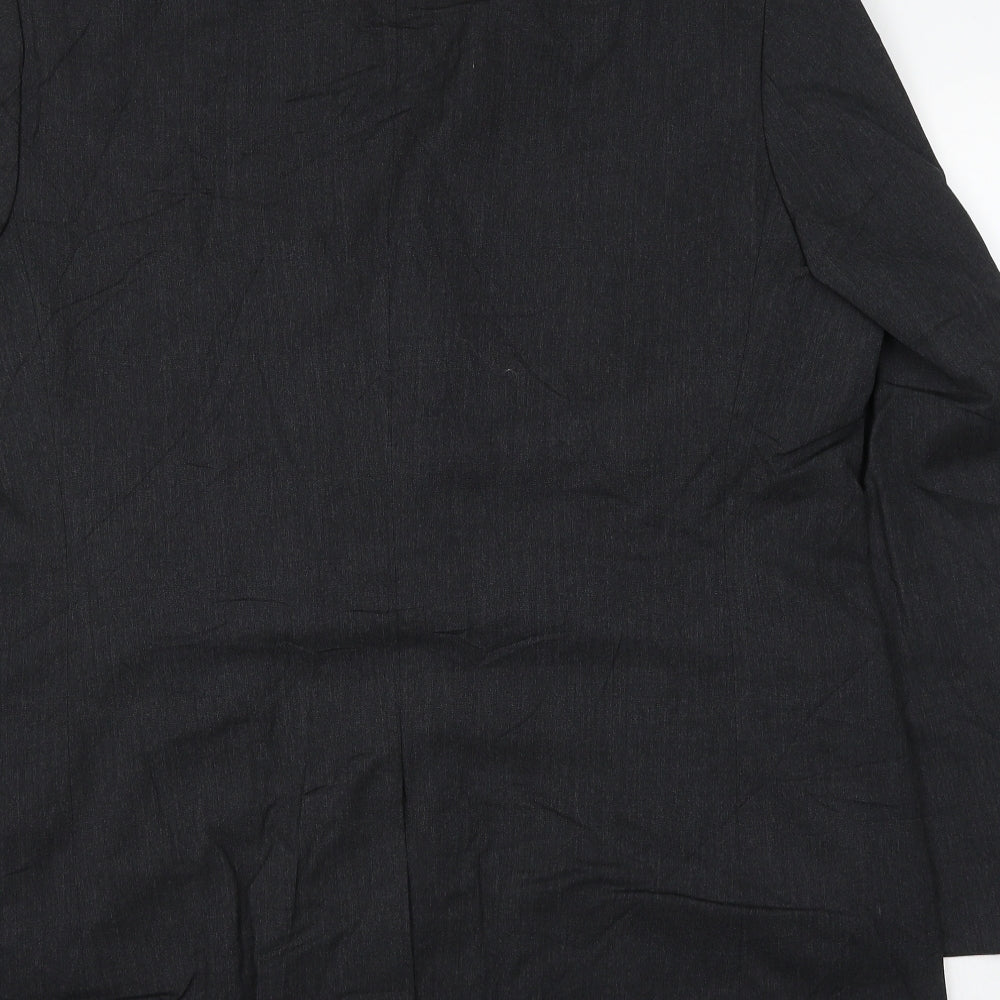 Inc Cartel Mens Grey Wool Jacket Suit Jacket Size 44