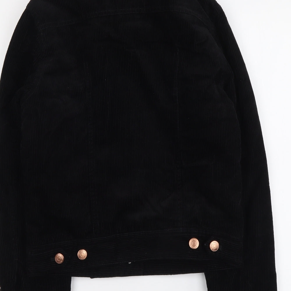 NEXT Womens Black Jacket Size 6 Button