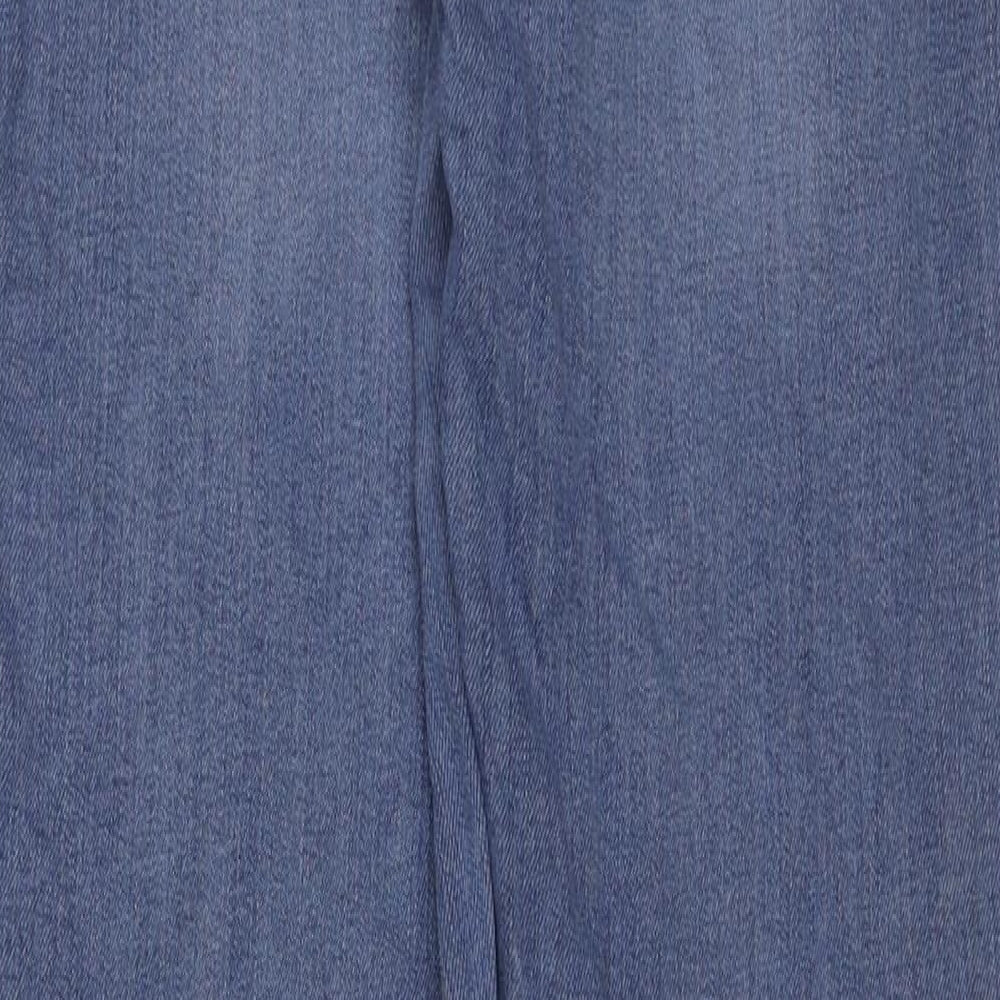 Jack Wills Womens Blue Cotton Skinny Jeans Size 28 in L30 in Regular Button