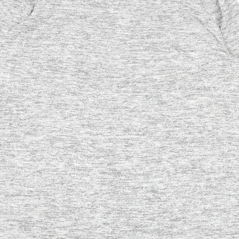 Papaya Womens Grey V-Neck Viscose Cardigan Jumper Size 14