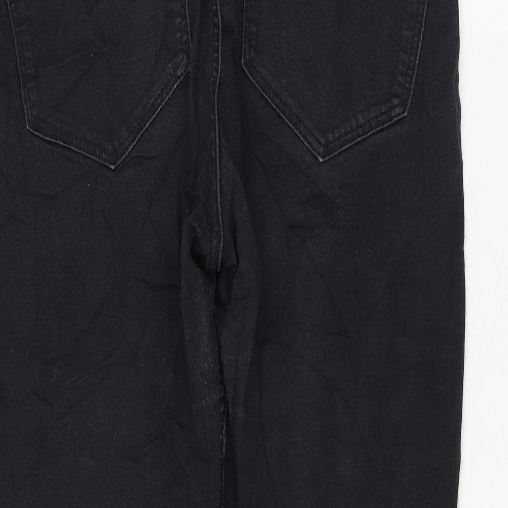 prew Womens Black Polyester Skinny Jeans Size 32 in L24 in Regular Zip