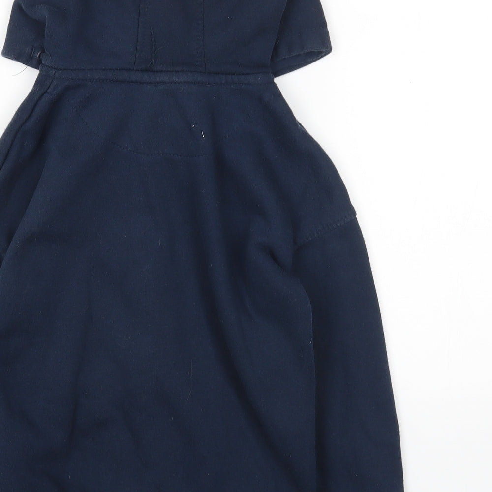 Primark Boys Blue Jacket Size 6-7 Years Zip